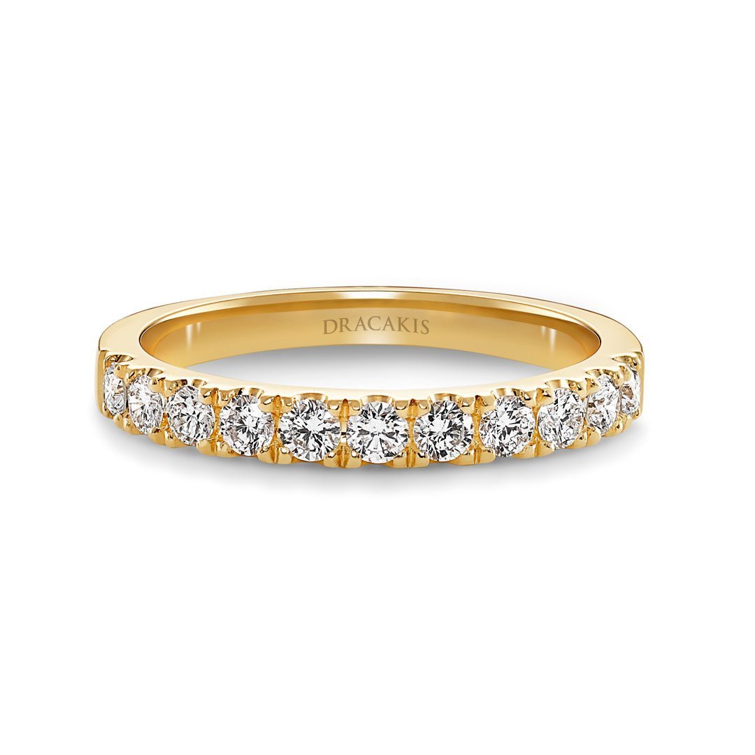 Womens Yellow Gold Wedding Rings - Dracakis Jewellers